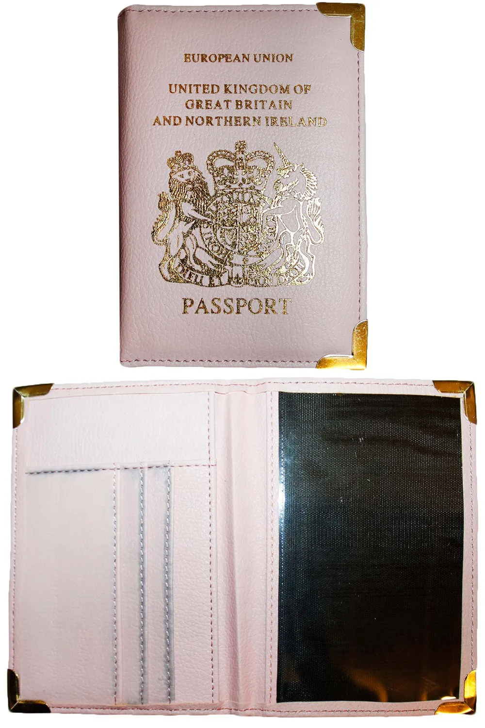 100 Pieces Passport Holder PU Leather Cover