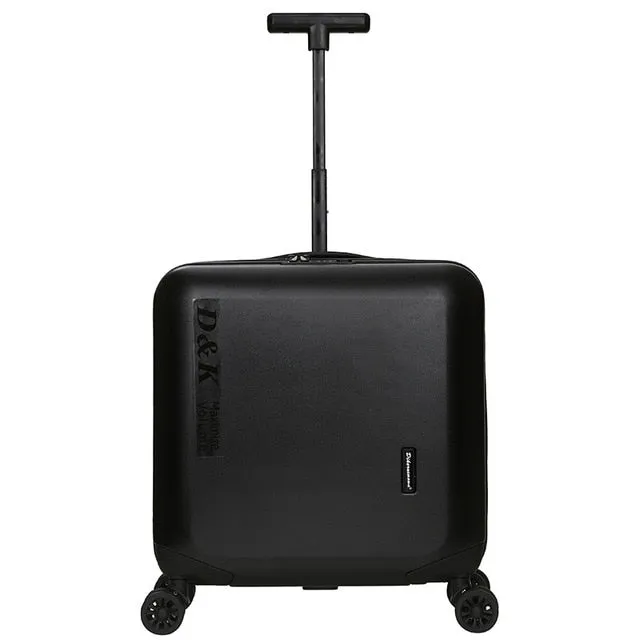 18 Inches Computer Trolley Case Business Rolling Hardside Luggage Password Boarding Case Casters