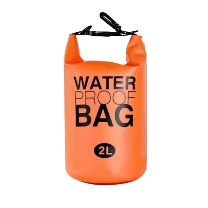 2 Liter Waterproof Dry Bag Storage Swimming Kayak River Hiking Float Sailing Canoe Diving Compression Backpack