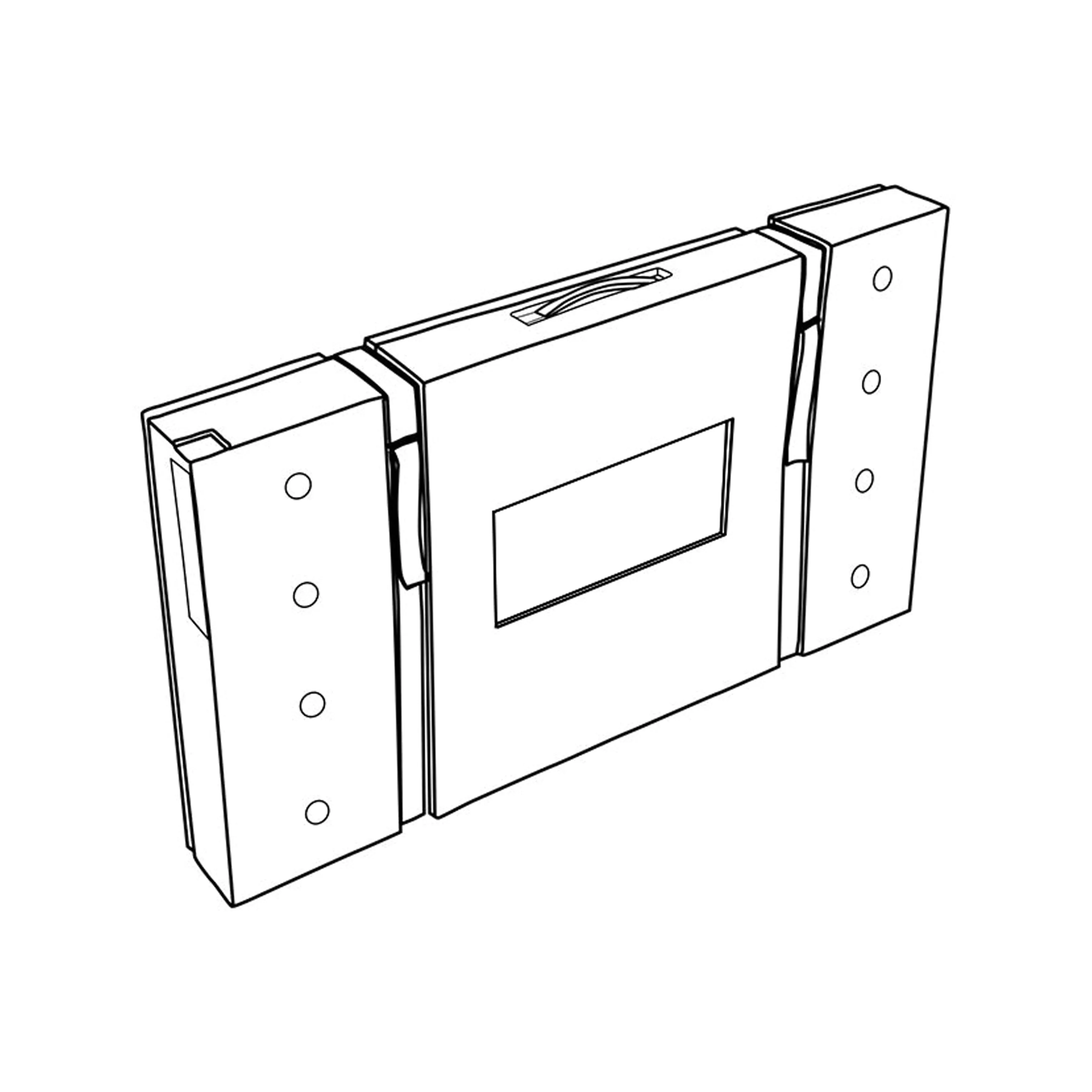 30" x 51" x 4.5" Rotobox