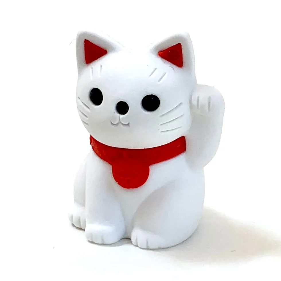 380141 MANEKI WELCOME CAT ERASER-30