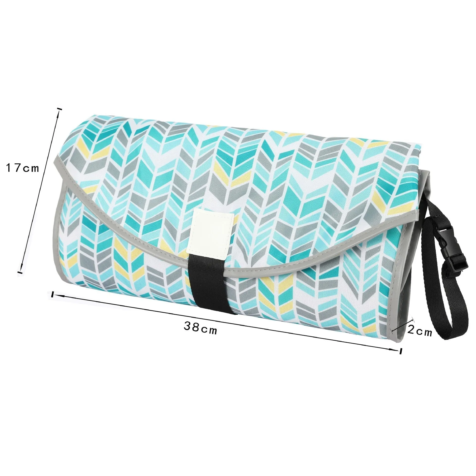 3in1 Portable Waterproof Baby Diaper Changing Pad