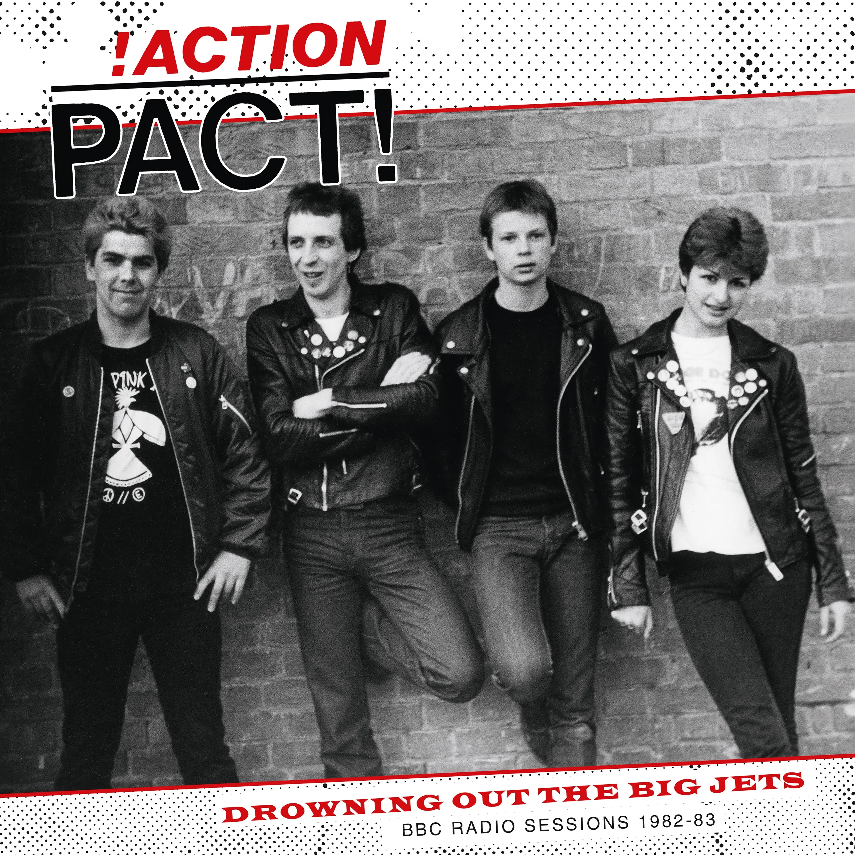 Action Pact 'Drowning Out the Big Jets' (BBC Radio Sessions) red vinyl LP