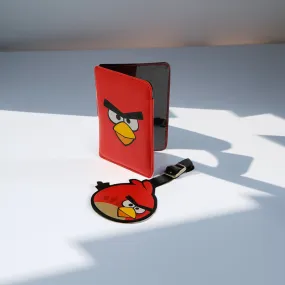 Angry Birds Passport Holder and Luggage Tag Gift Sets