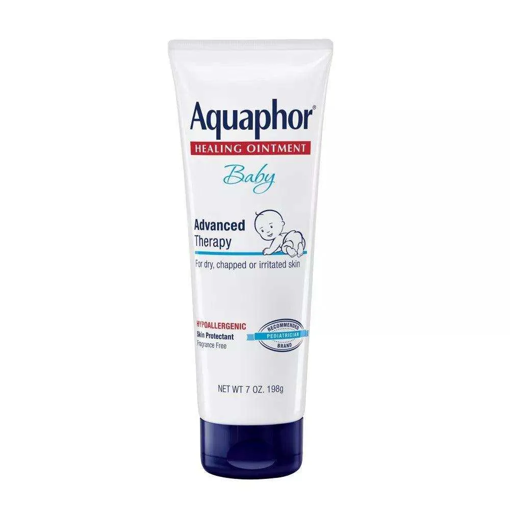 Aquaphor Baby Healing Ointment Advanced Therapy Skin Protectant - Dry Skin and Diaper Rash Ointment - 7oz