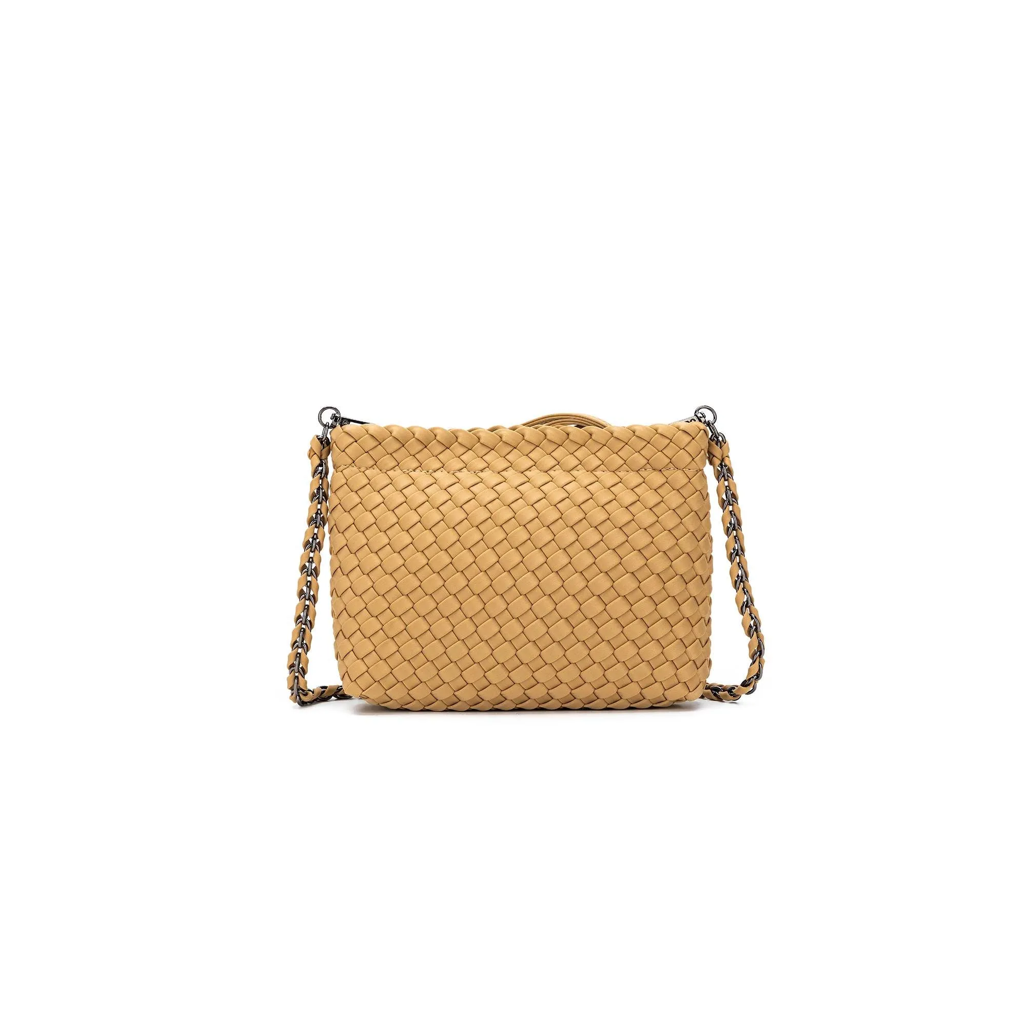 Aria Latte Clutch Crossbody Bag