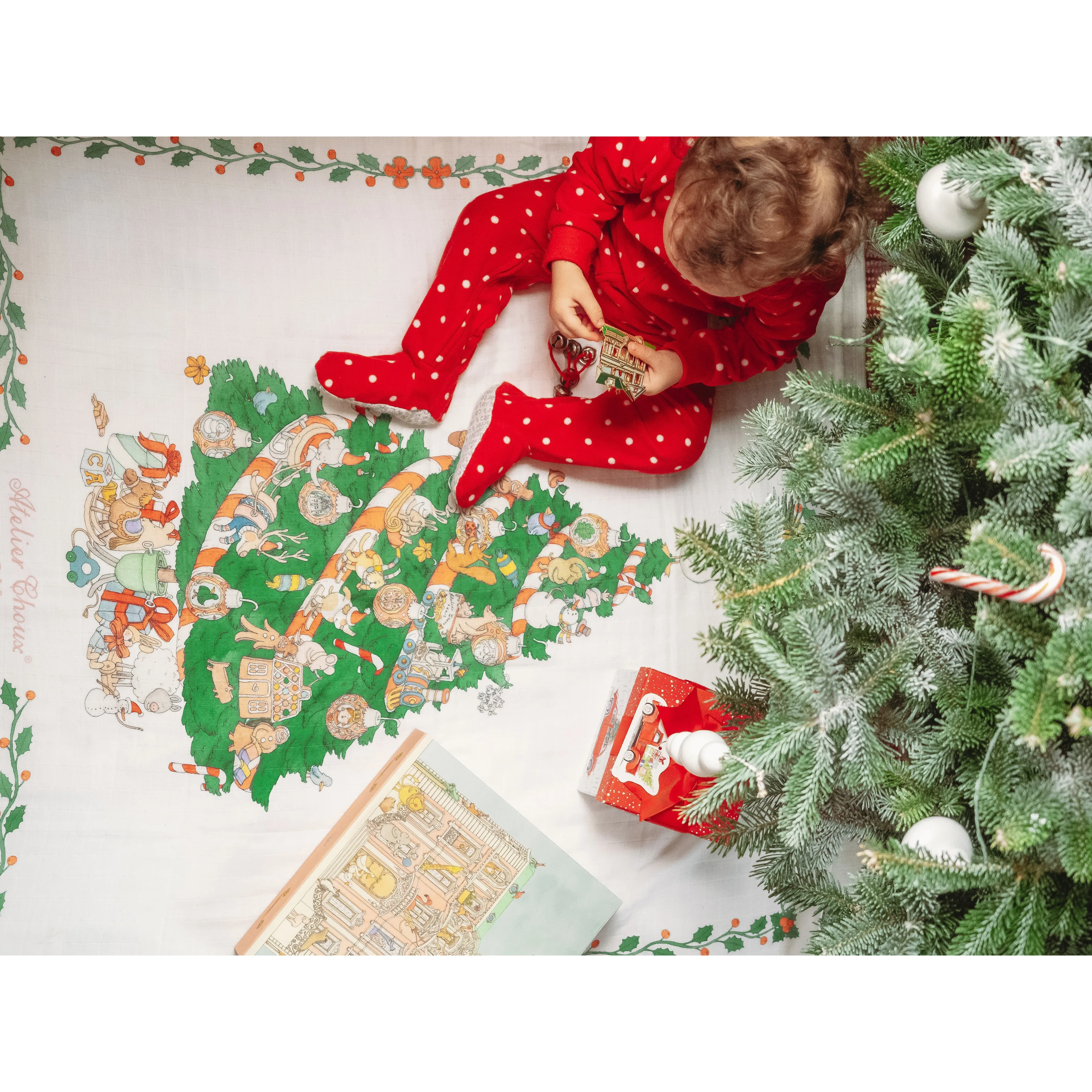 Atelier Choux Muslin Christmas Morning