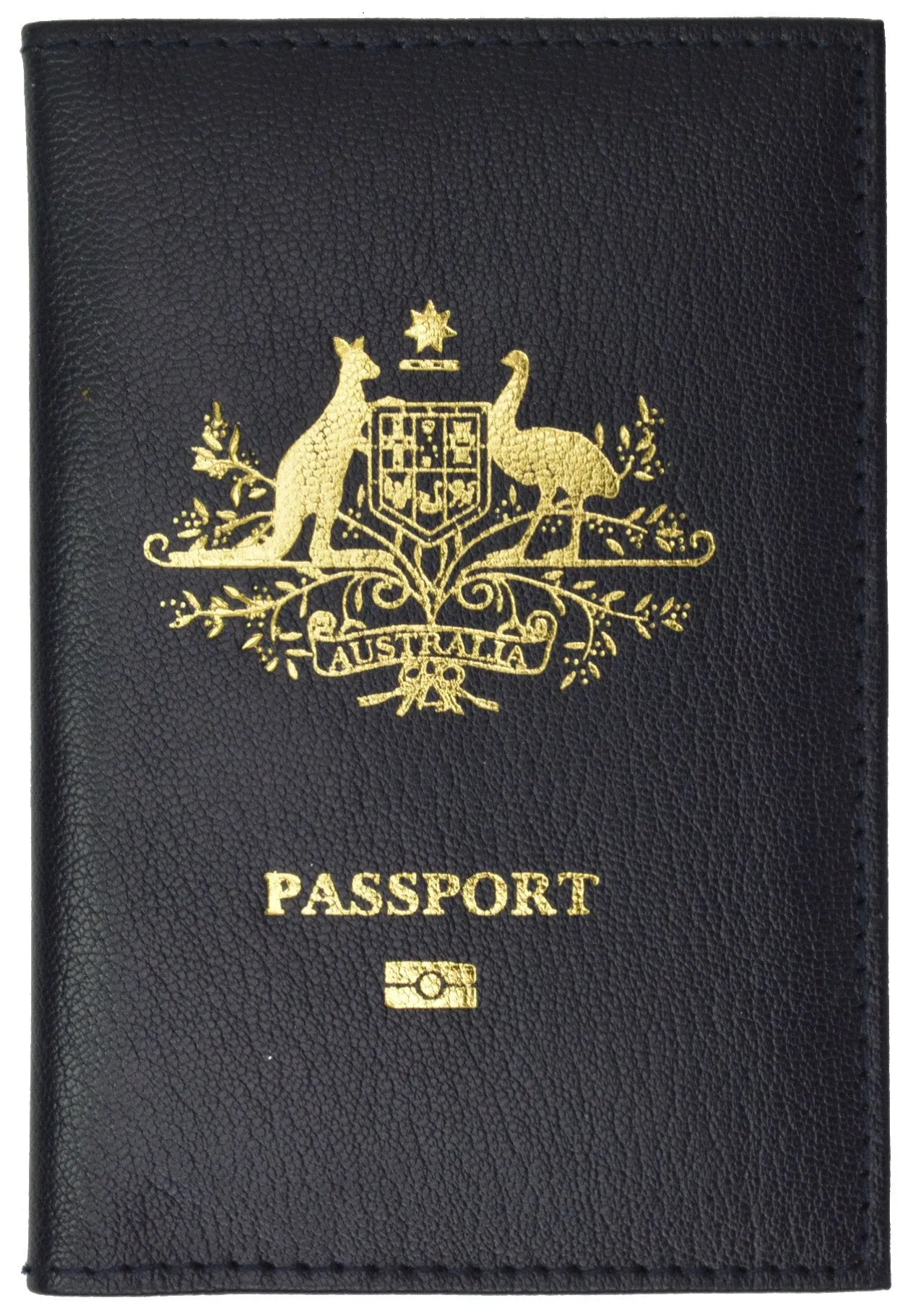 Australia Passport Cover Genuine Leather Passport Wallet for Travel 151 Australia