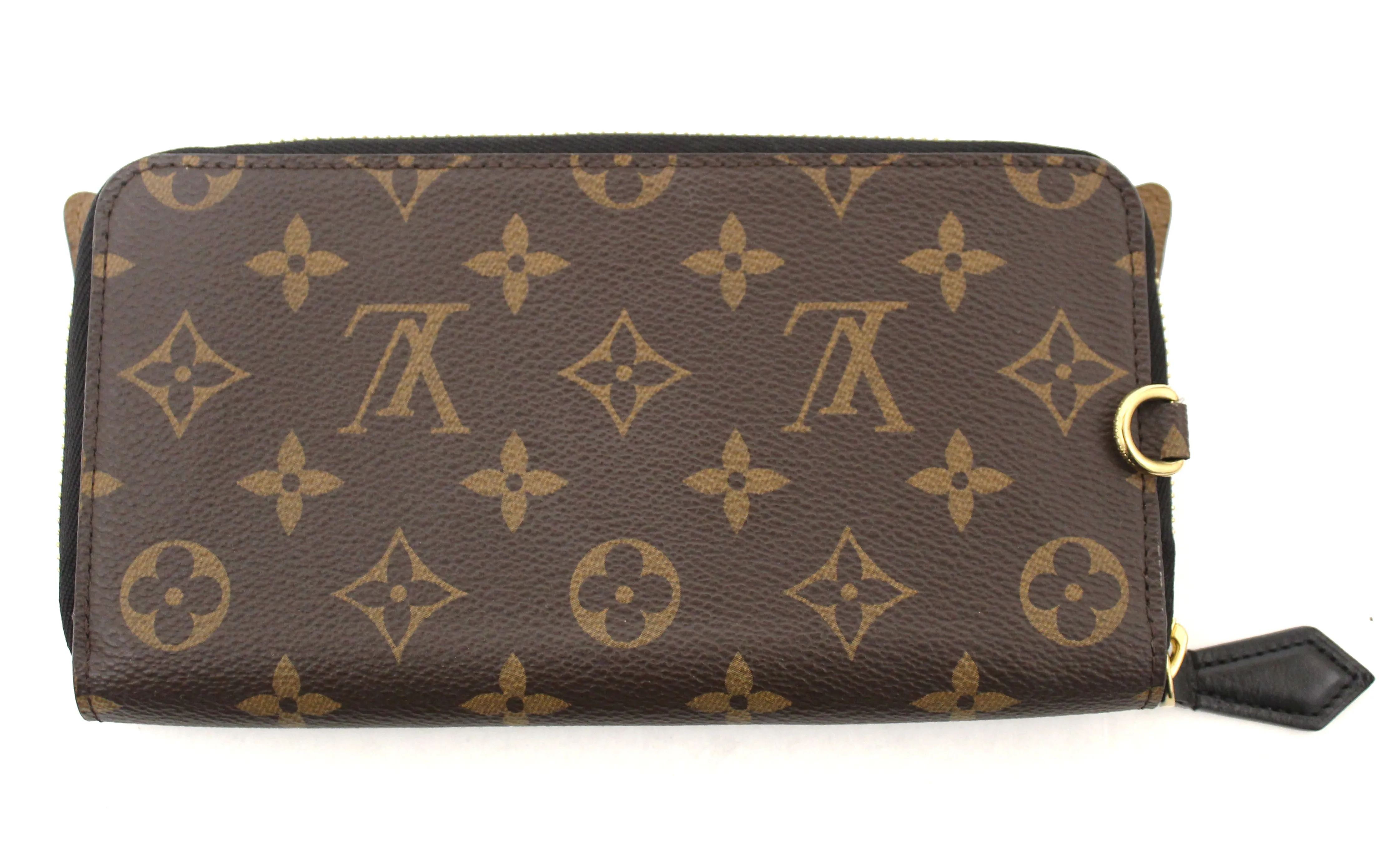 Authentic Louis Vuitton Monogram Canvas Sunglasses Zippy Wallet