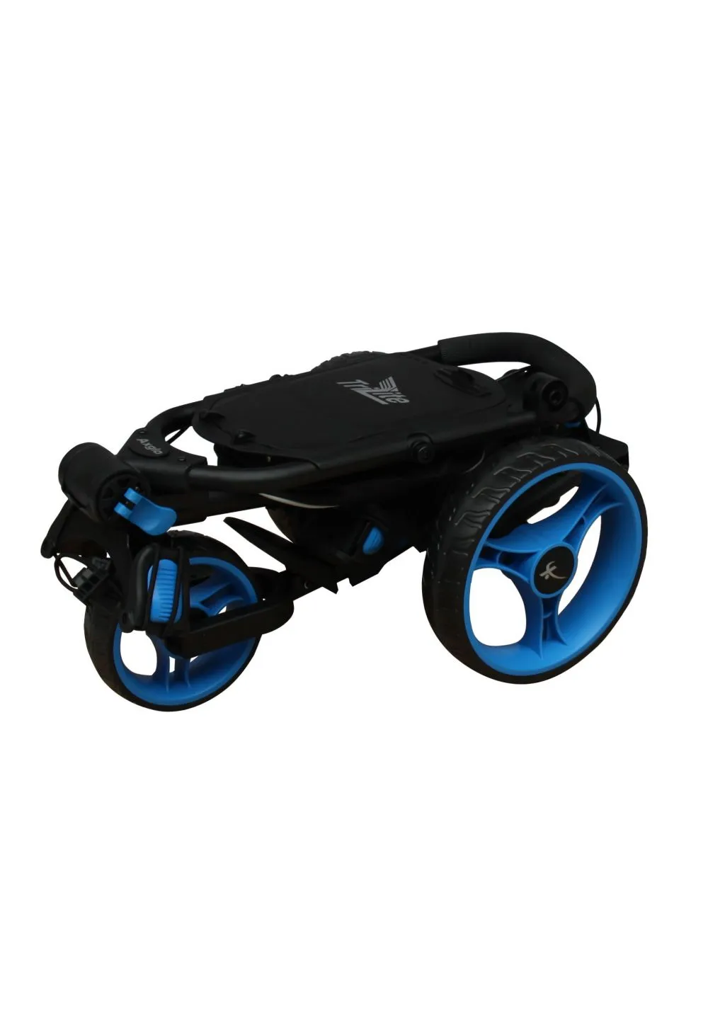 Axglo TriLite 3 Wheel Golf Trolley | Black/Blue