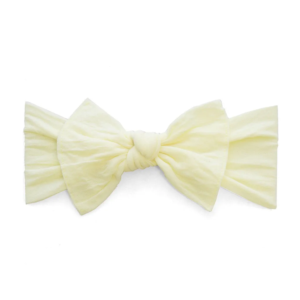 Baby Bling Bows - Classic Knot - Daffodil