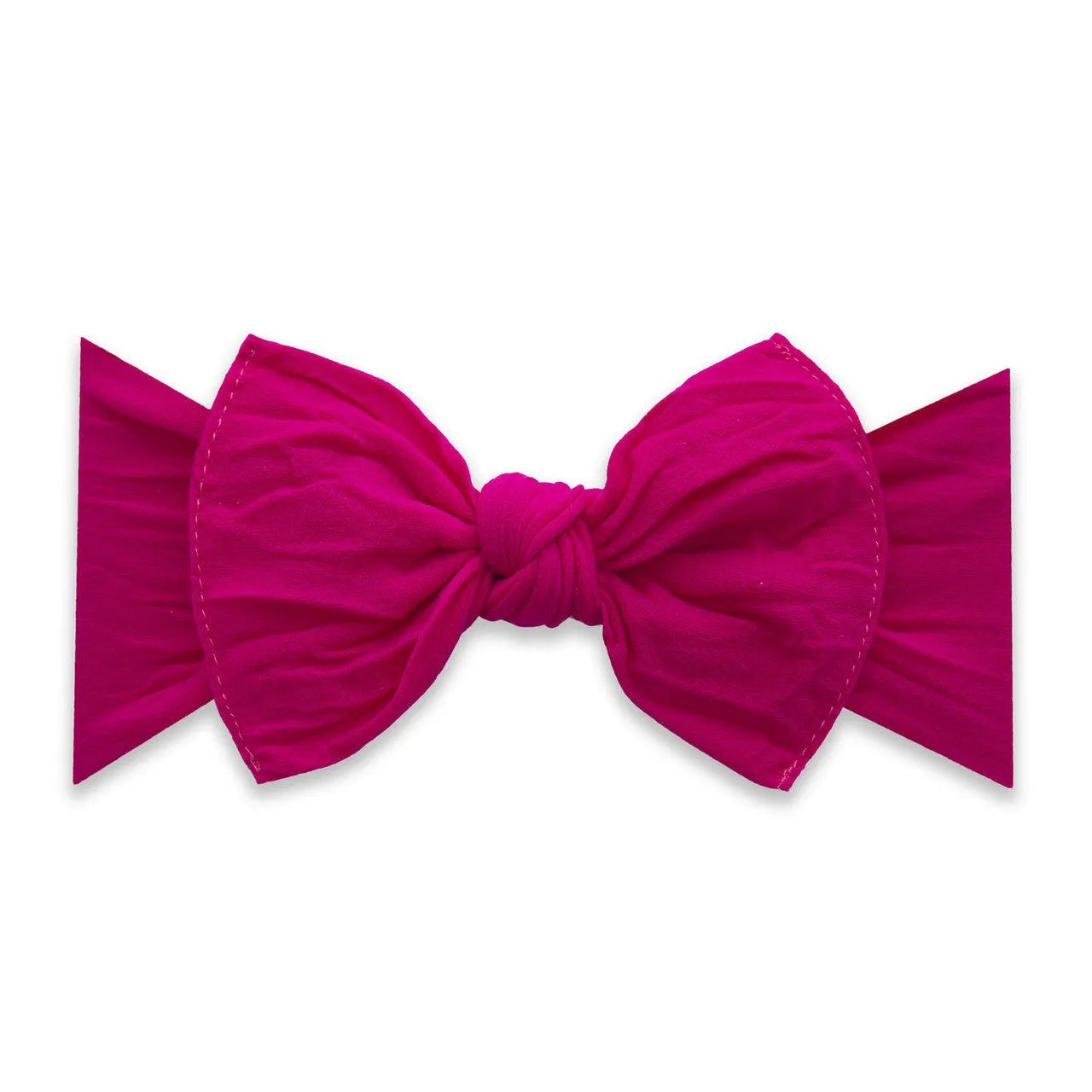 Baby Bling Bows - Classic Knot - Fuchsia