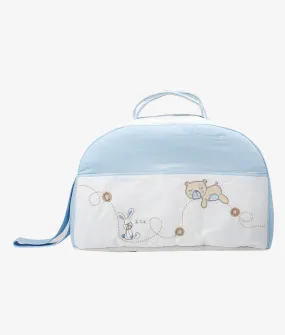 Baby Duffel Bag  (XL) – Blue Bear Theme