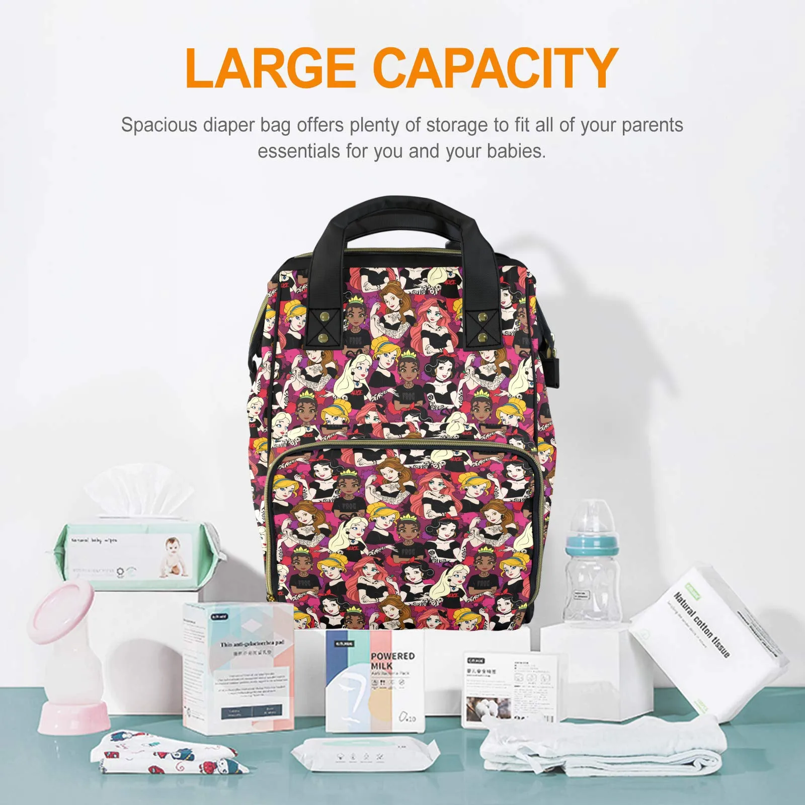 Bad Girls Multi-Function Diaper Bag