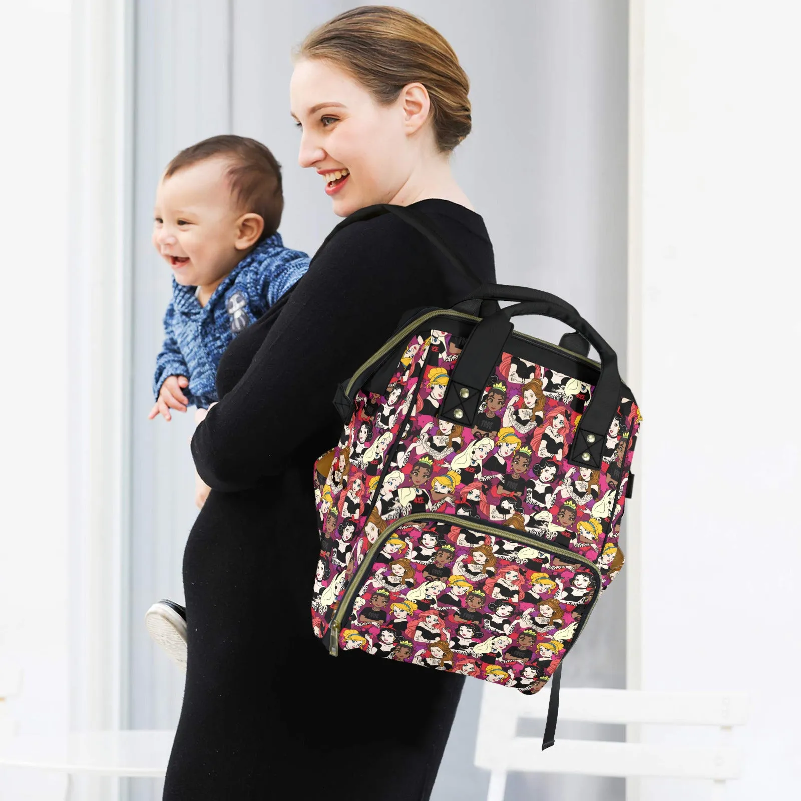 Bad Girls Multi-Function Diaper Bag