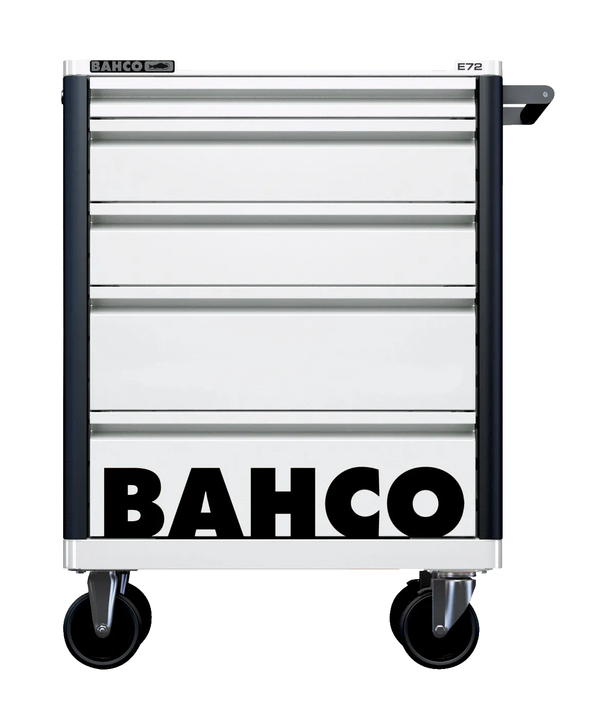 Bahco 1472K5WHITE E72 5 Drawer White Mobile Roller Cabinet