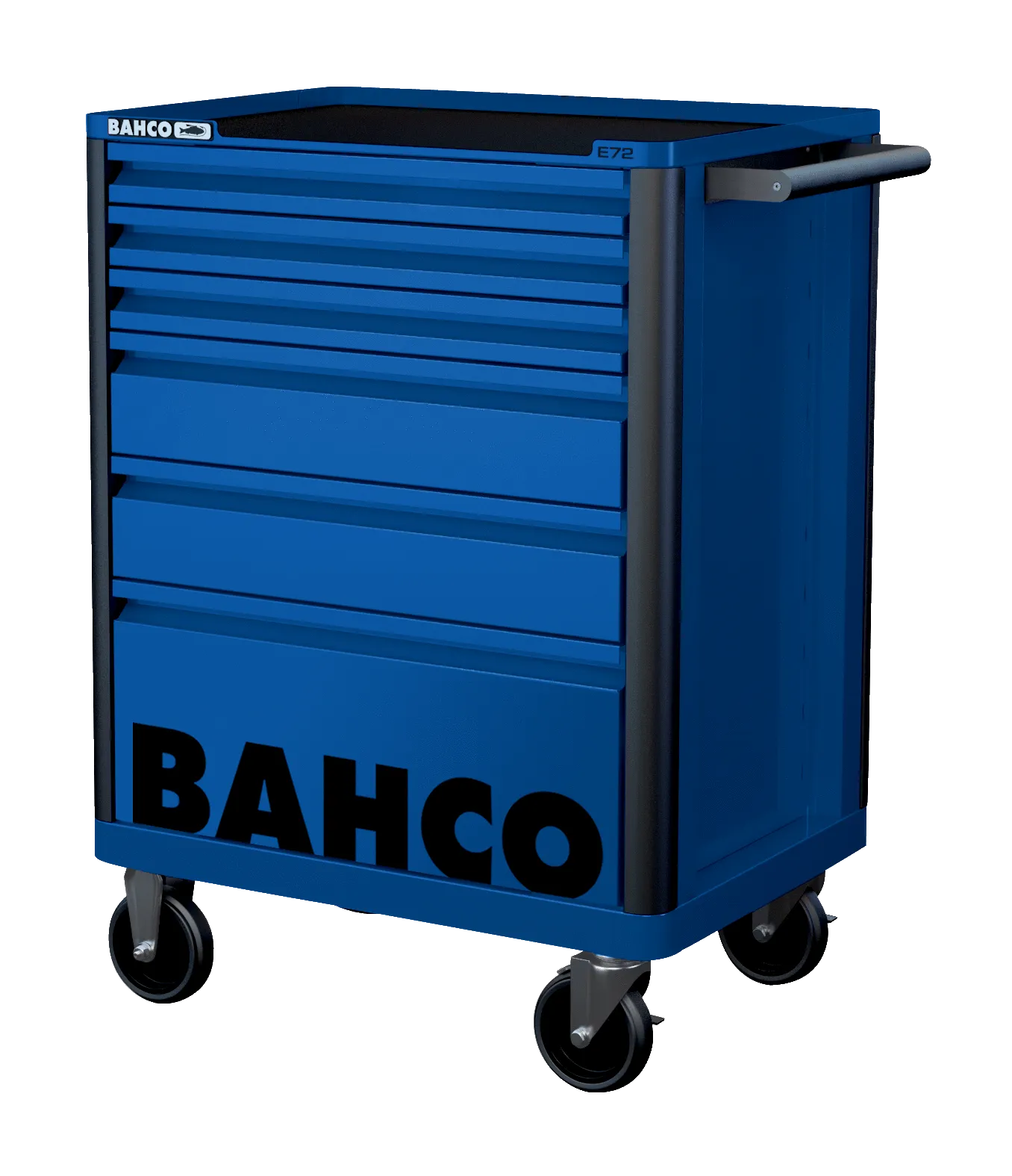 Bahco 1472K6BLUE E72 6 Drawer Blue Mobile Roller Cabinet