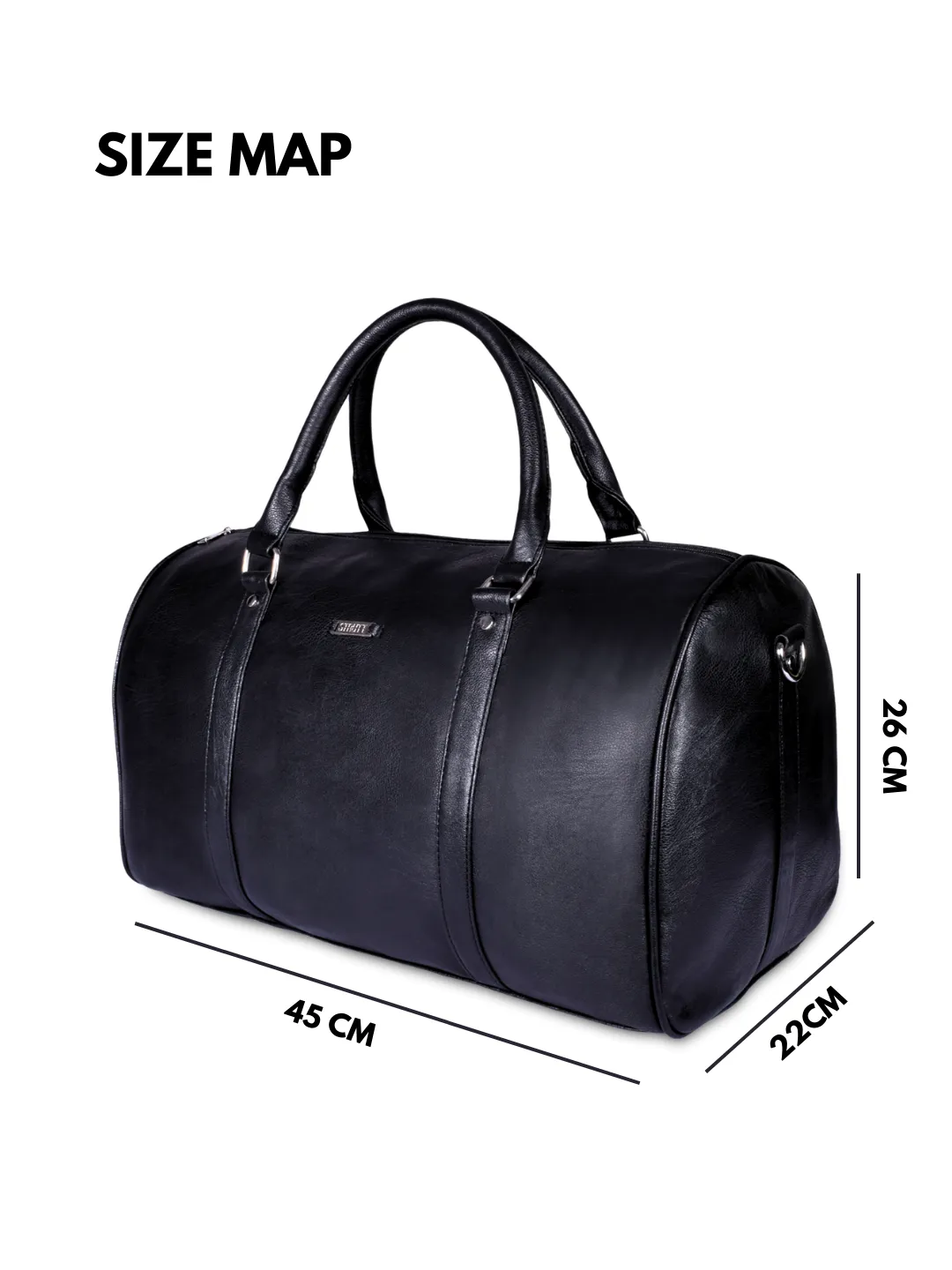 BLACK CABIN BAG - CARRY-ON LUGGAGE