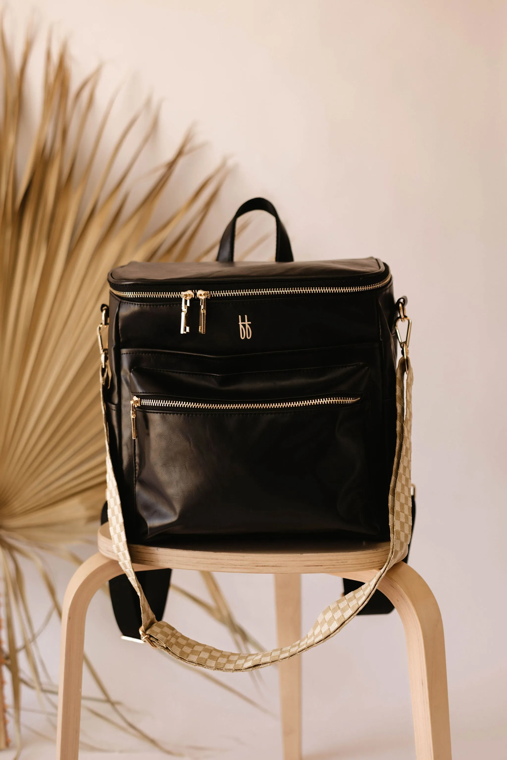 Black | Forever French Diaper Bag