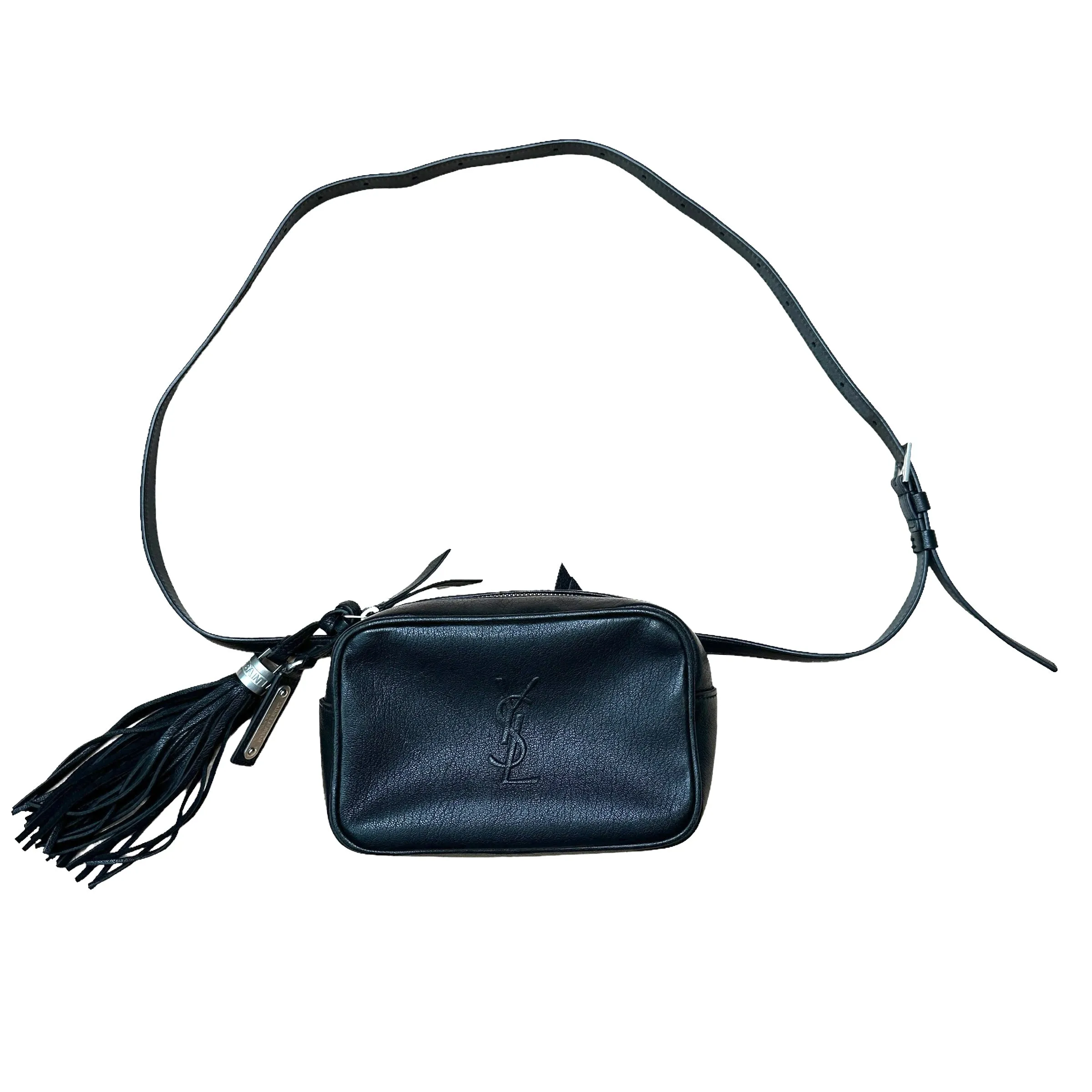 Black Logo Belt Bag