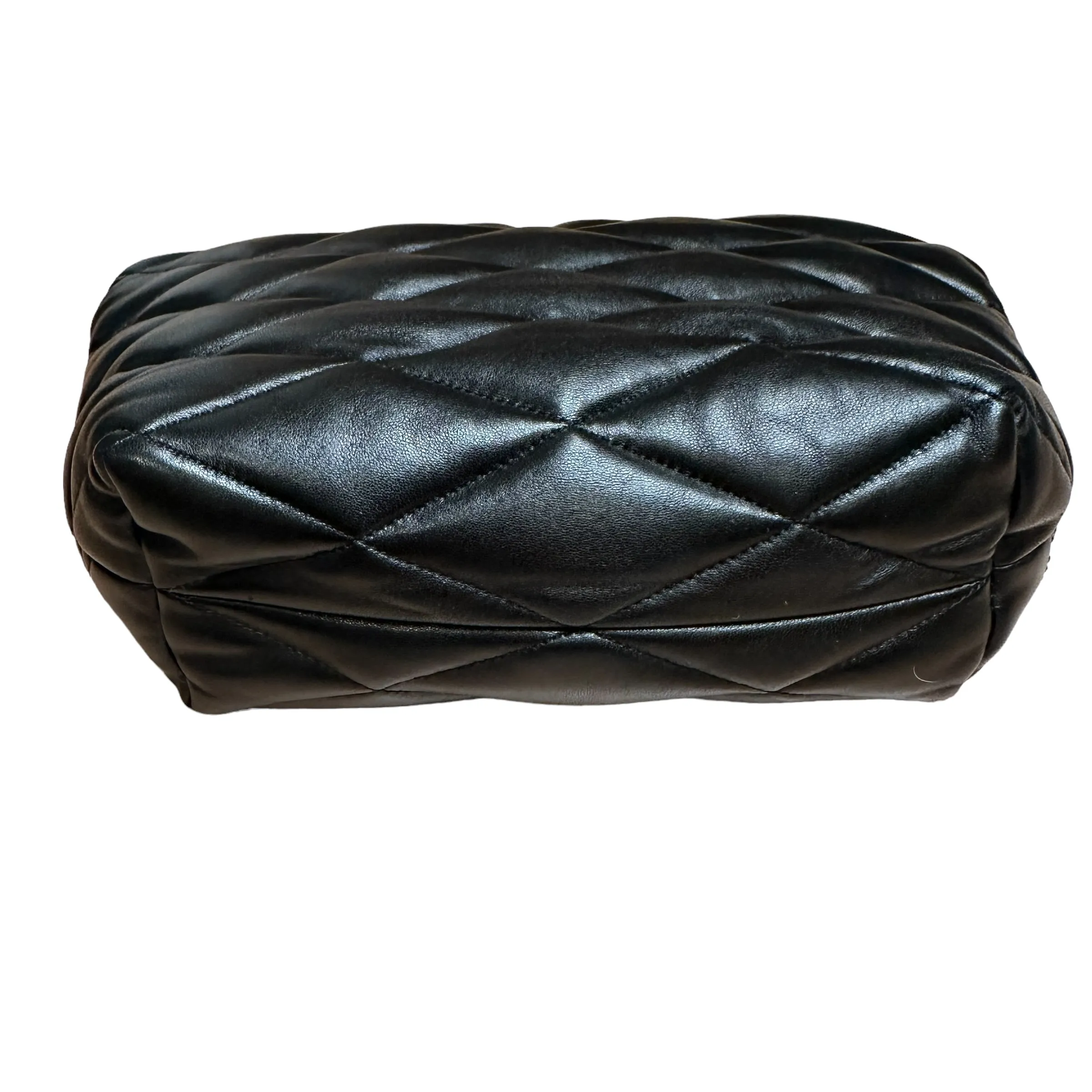 Black Padded Day Clutch