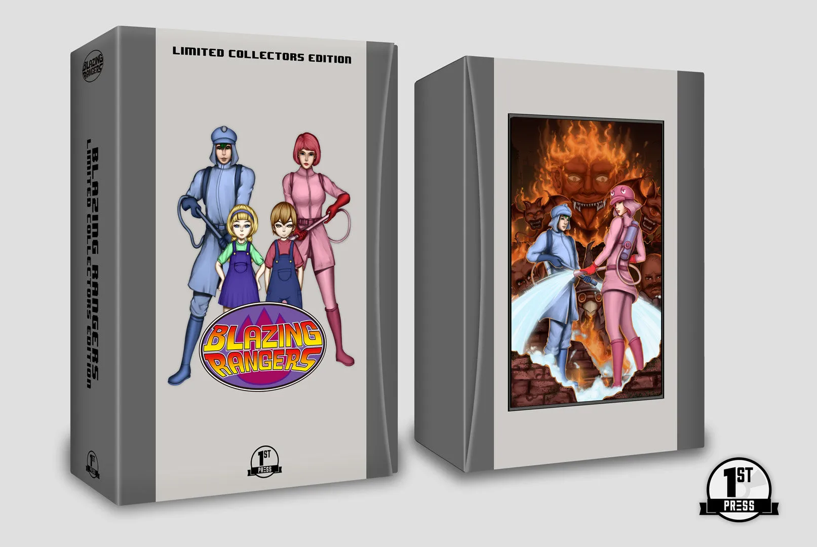 Blazing Rangers NES EU style Super Collector's Edition