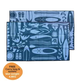 BOMBORA 4m Caravan Mat - 4.0m x 2.4m