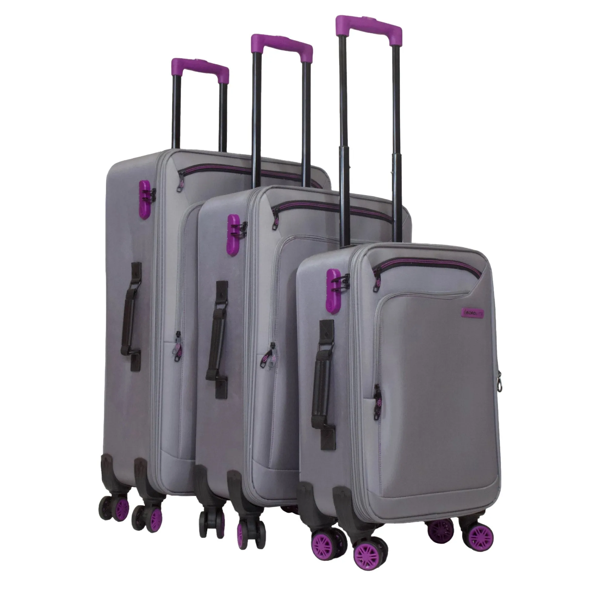 Bordlite 8 Wheel Eva Suitcase - Grey