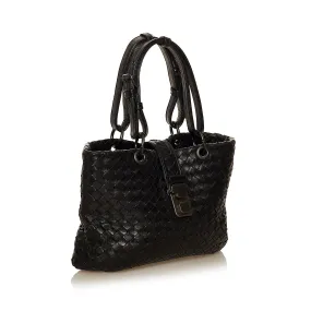 Bottega Veneta Intrecciato Leather Handbag (SHG-29480)