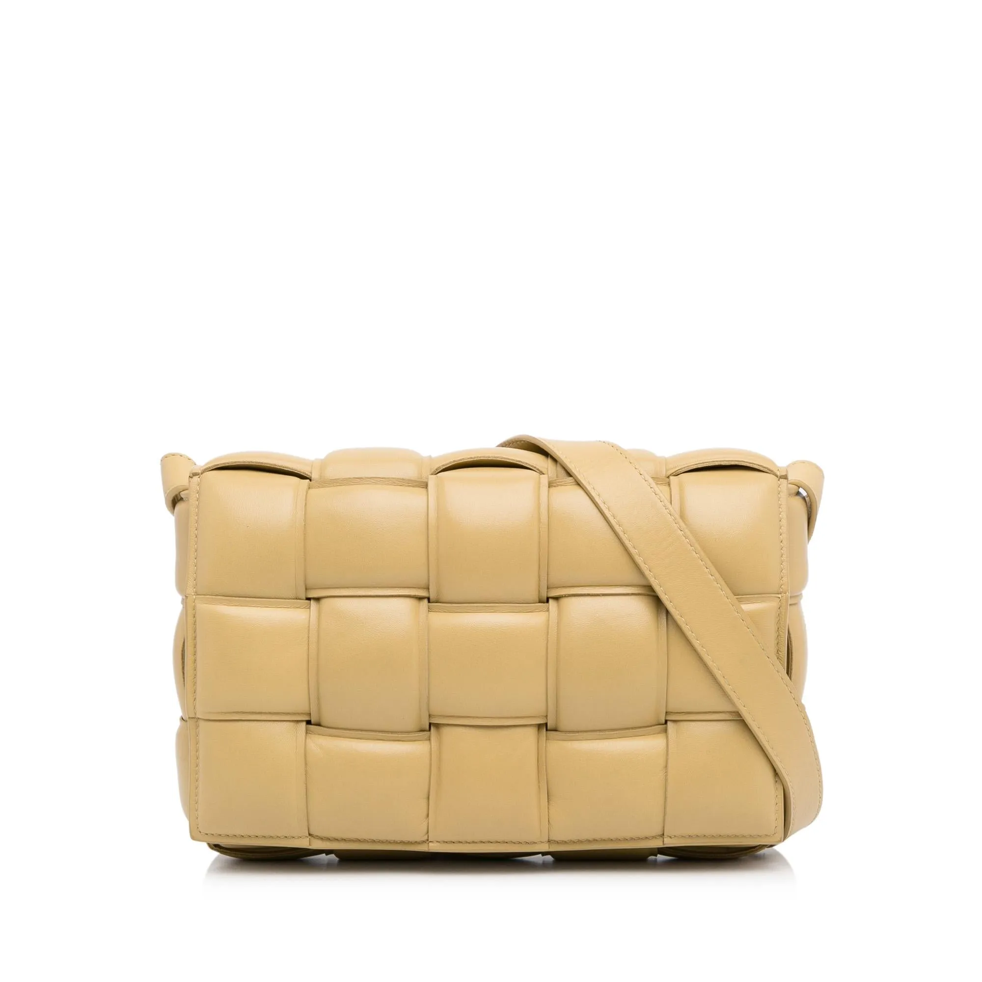 Bottega Veneta Padded Cassette Crossbody Bag (SHG-HsiosN)