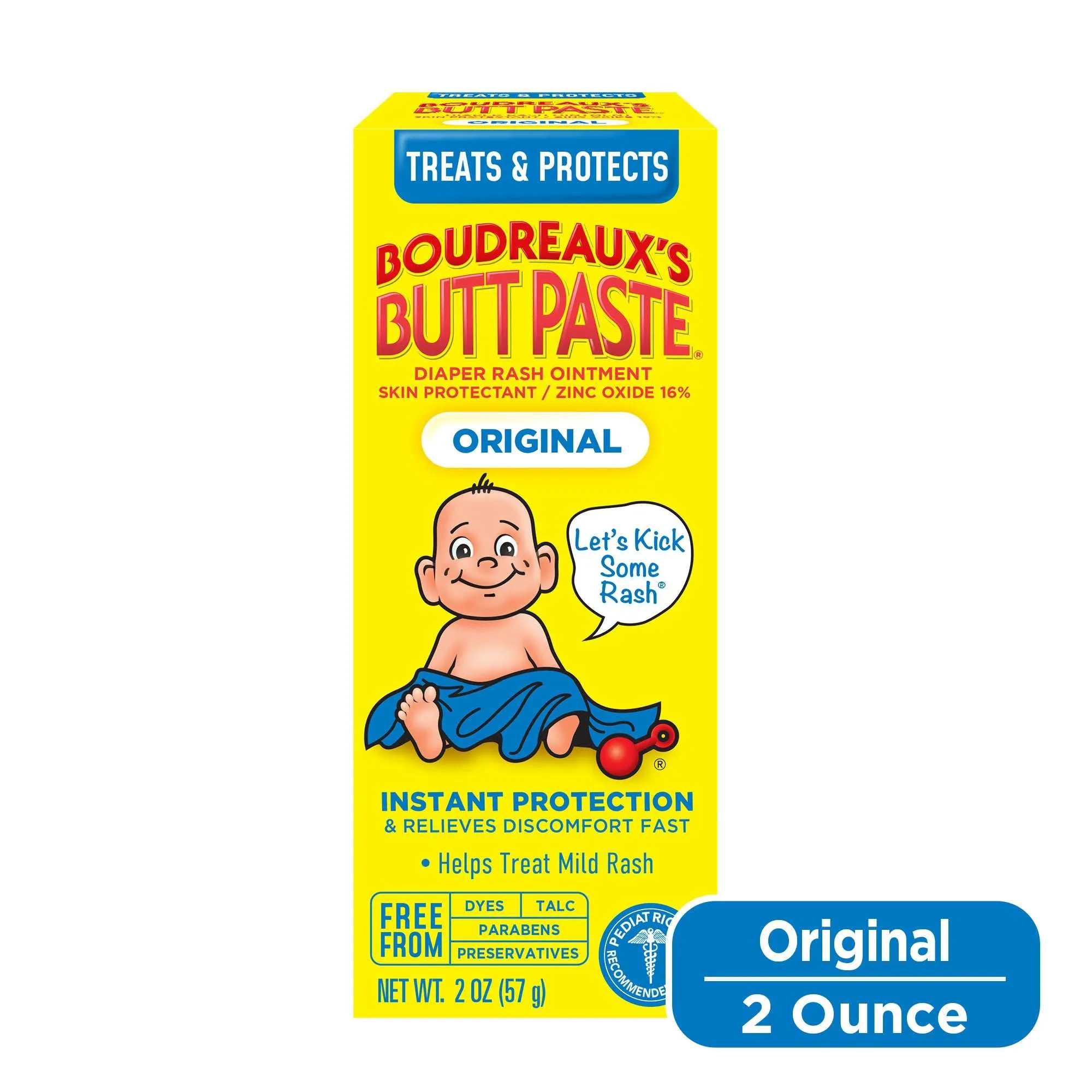 Boudreaux's Butt Paste Original Diaper Rash Cream