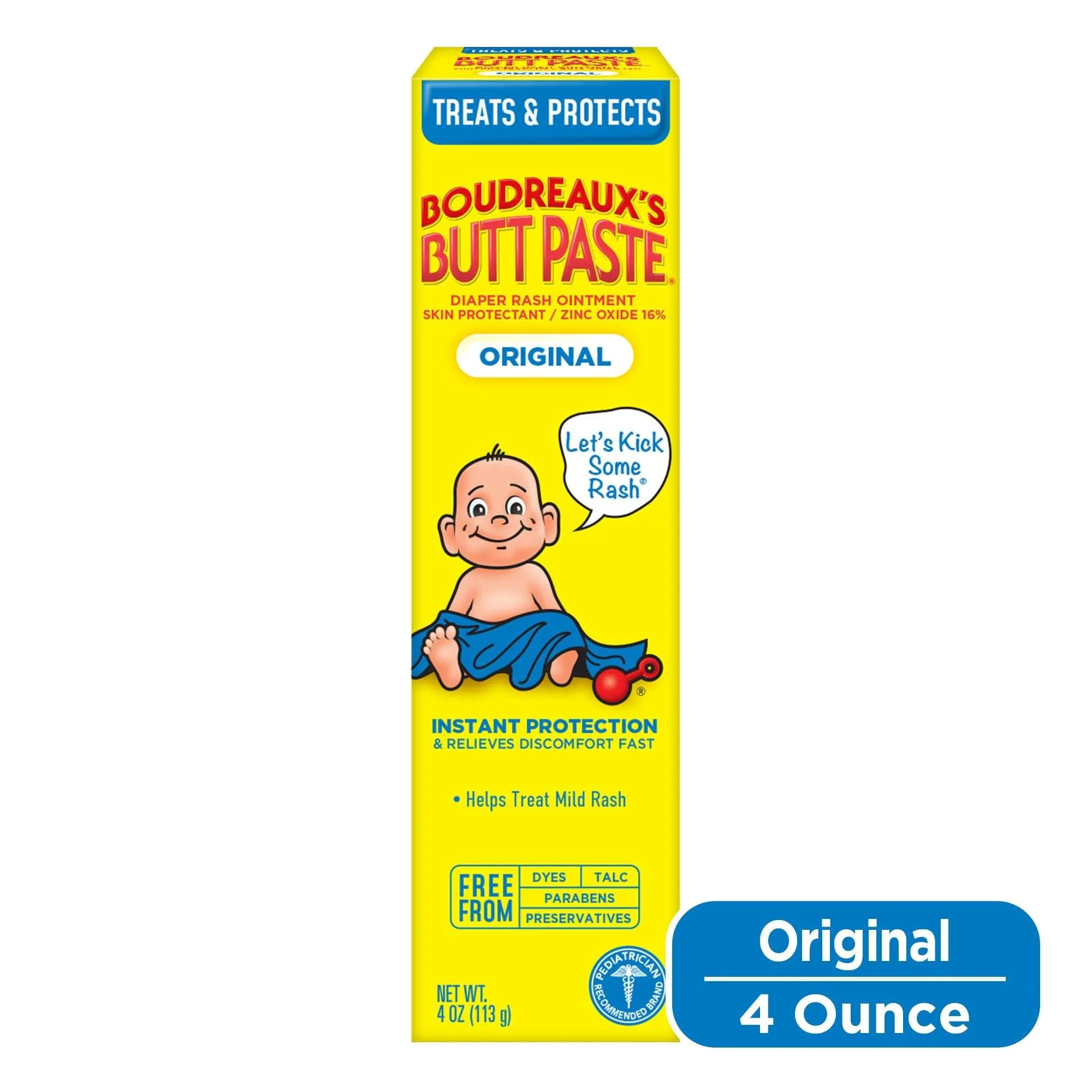 Boudreaux's Butt Paste Original Diaper Rash Cream