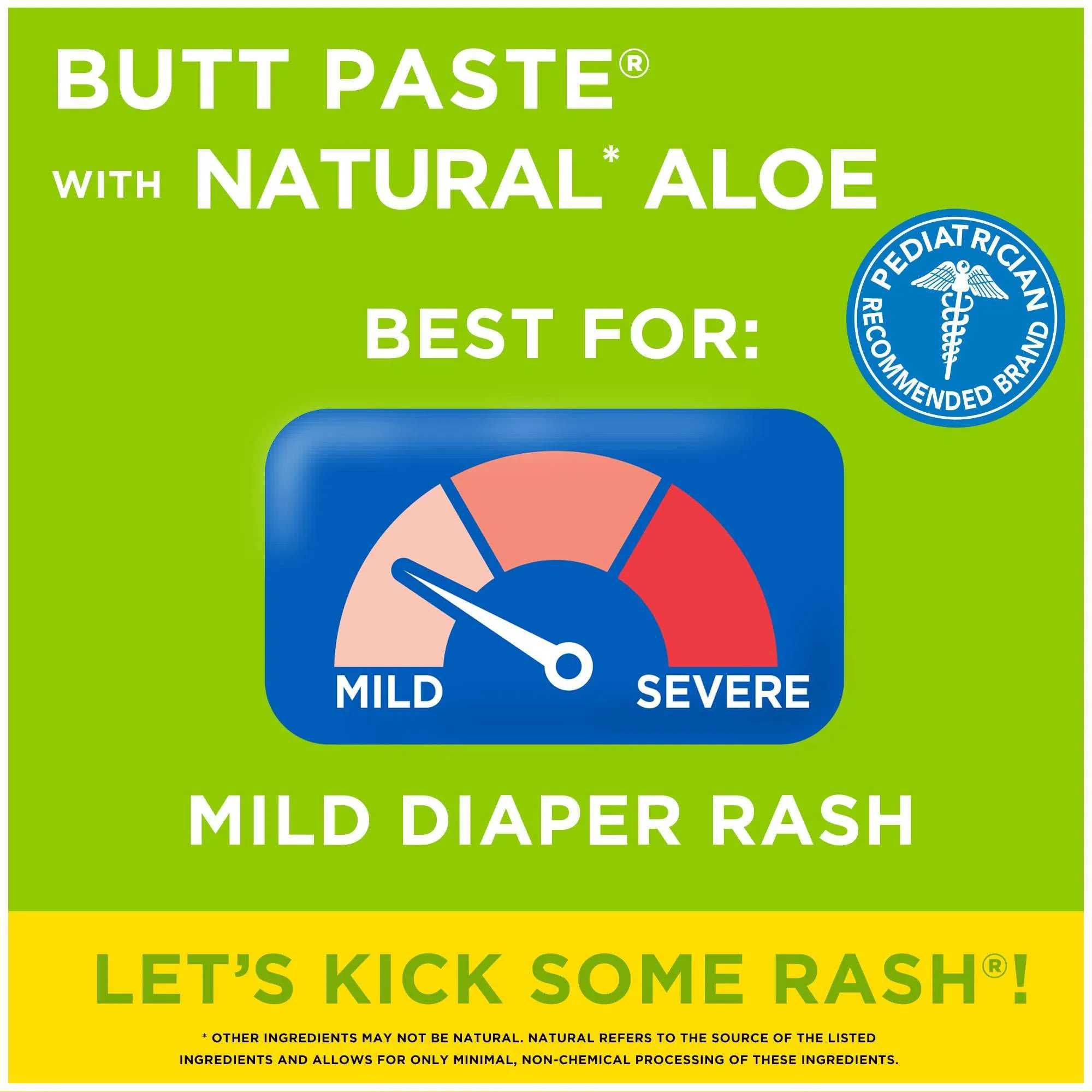 Boudreaux's Butt Paste With Natural Aloe Diaper Rash Cream