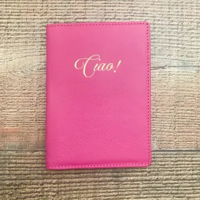 Boulevard Magenta "Ciao!" Passport/Card holder NWT