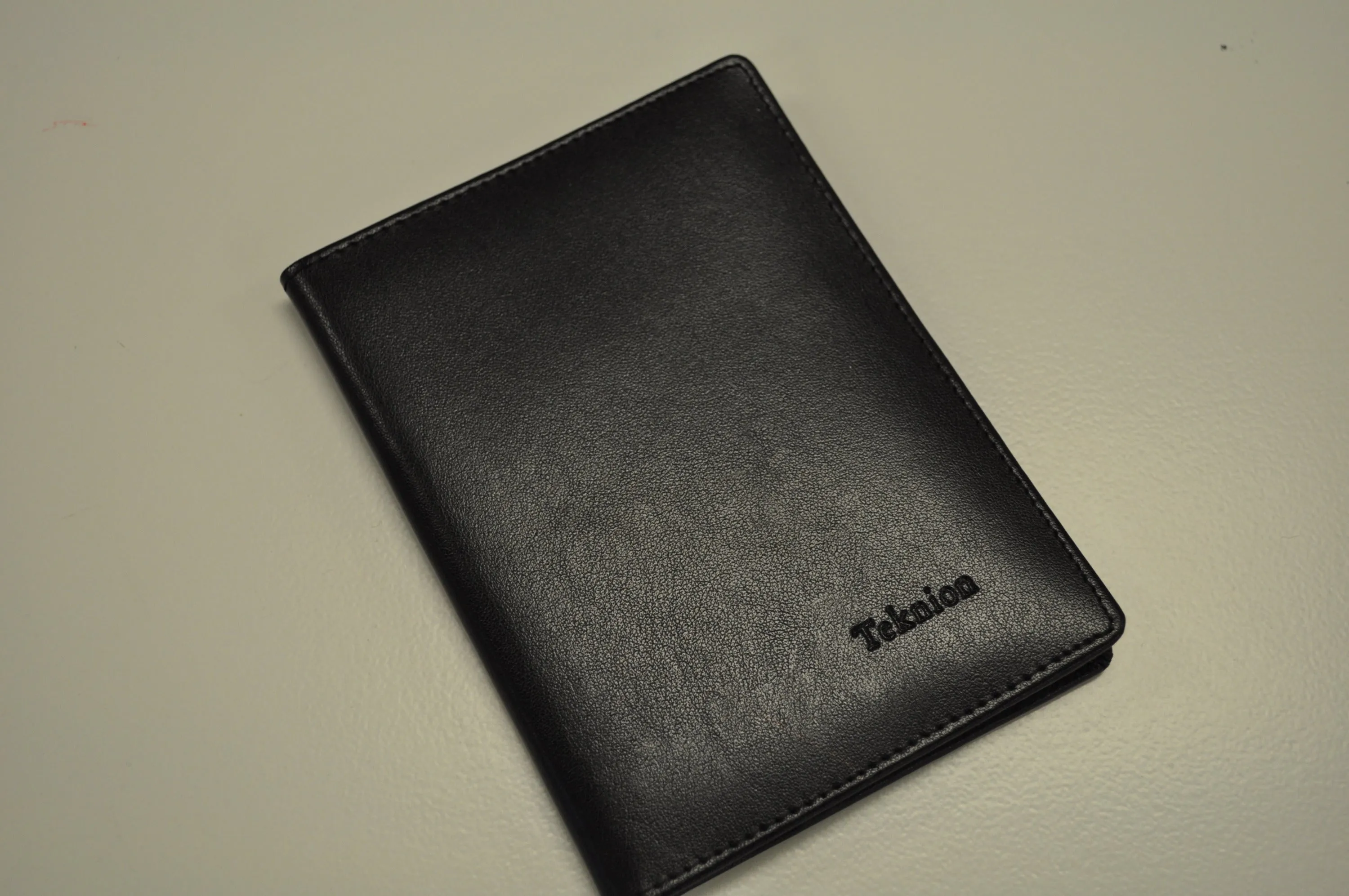 BRANDED REGULAR PASSPORT HOLDER-BLACK