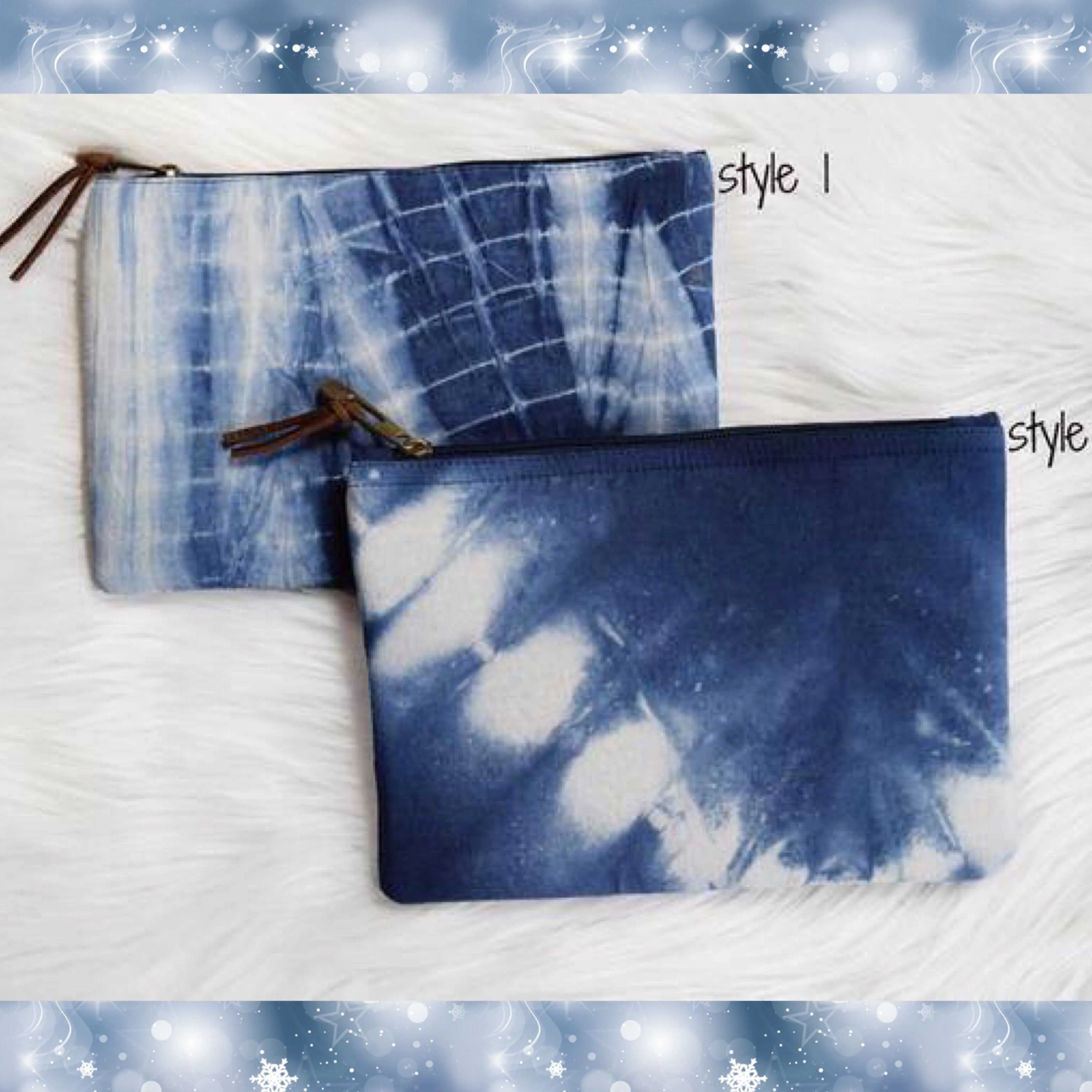 Brilliant Tie-Dye Clutch