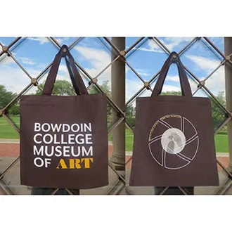 Brown Canvas Bowdoin College Museum of Art 2018 Tote Bag