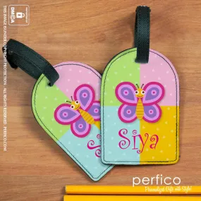 Butterfly © Personalized Luggage Tag for Kids