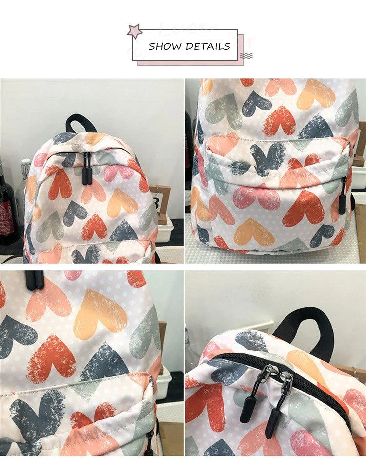 Canvas Backpack - Abstract