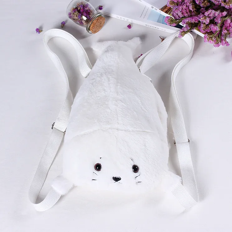 Cartoon Seal Soft Backpack AD10312