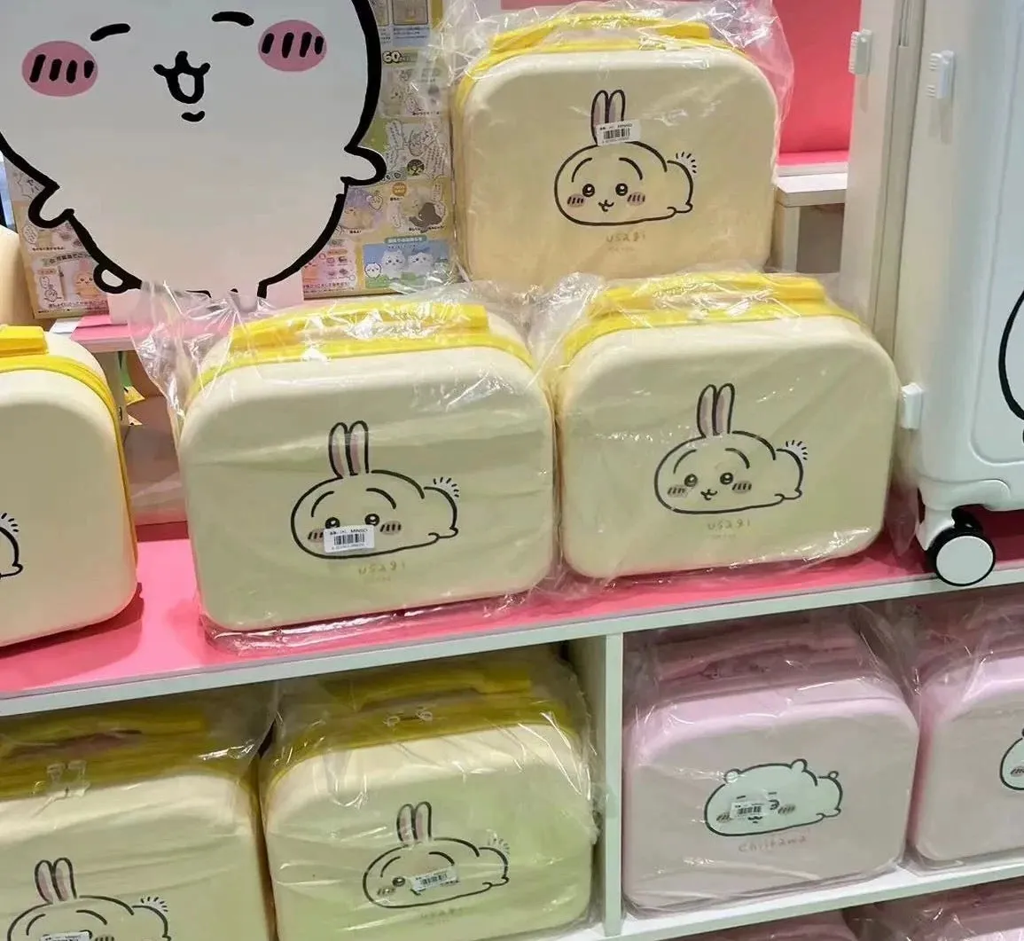 ChiiKawa X Miniso | ChiiKawa Hachiware Usagi Mini Suitcase - Kawaii Item Decoration