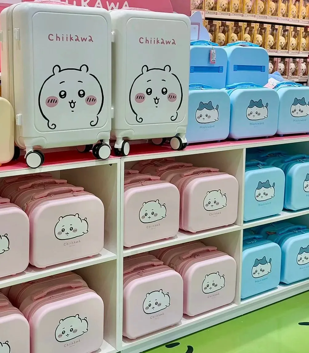 ChiiKawa X Miniso | ChiiKawa Hachiware Usagi Mini Suitcase - Kawaii Item Decoration