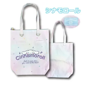 Cinnamoroll Rainbow Tote Bag