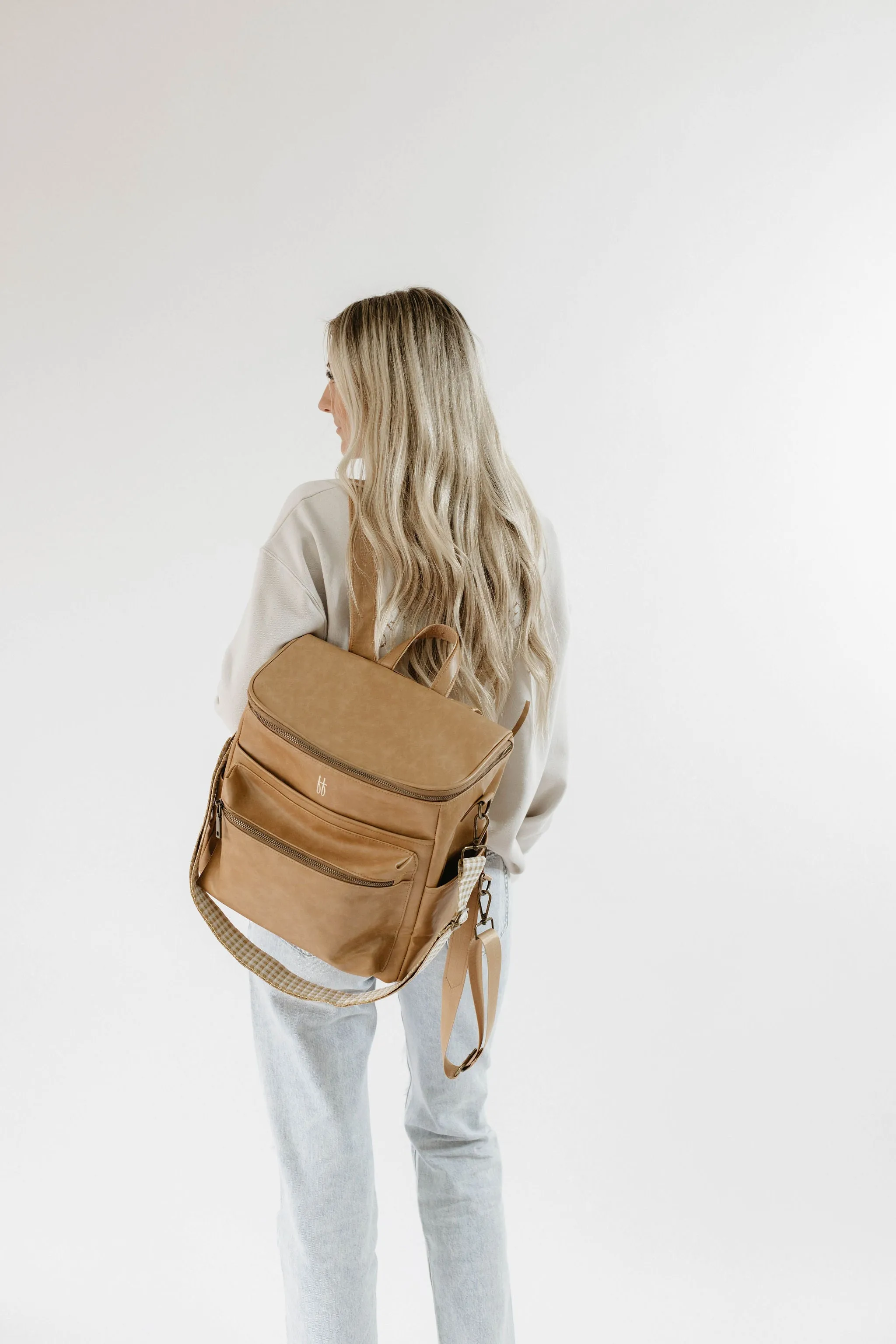 Cognac | Forever French Diaper Bag