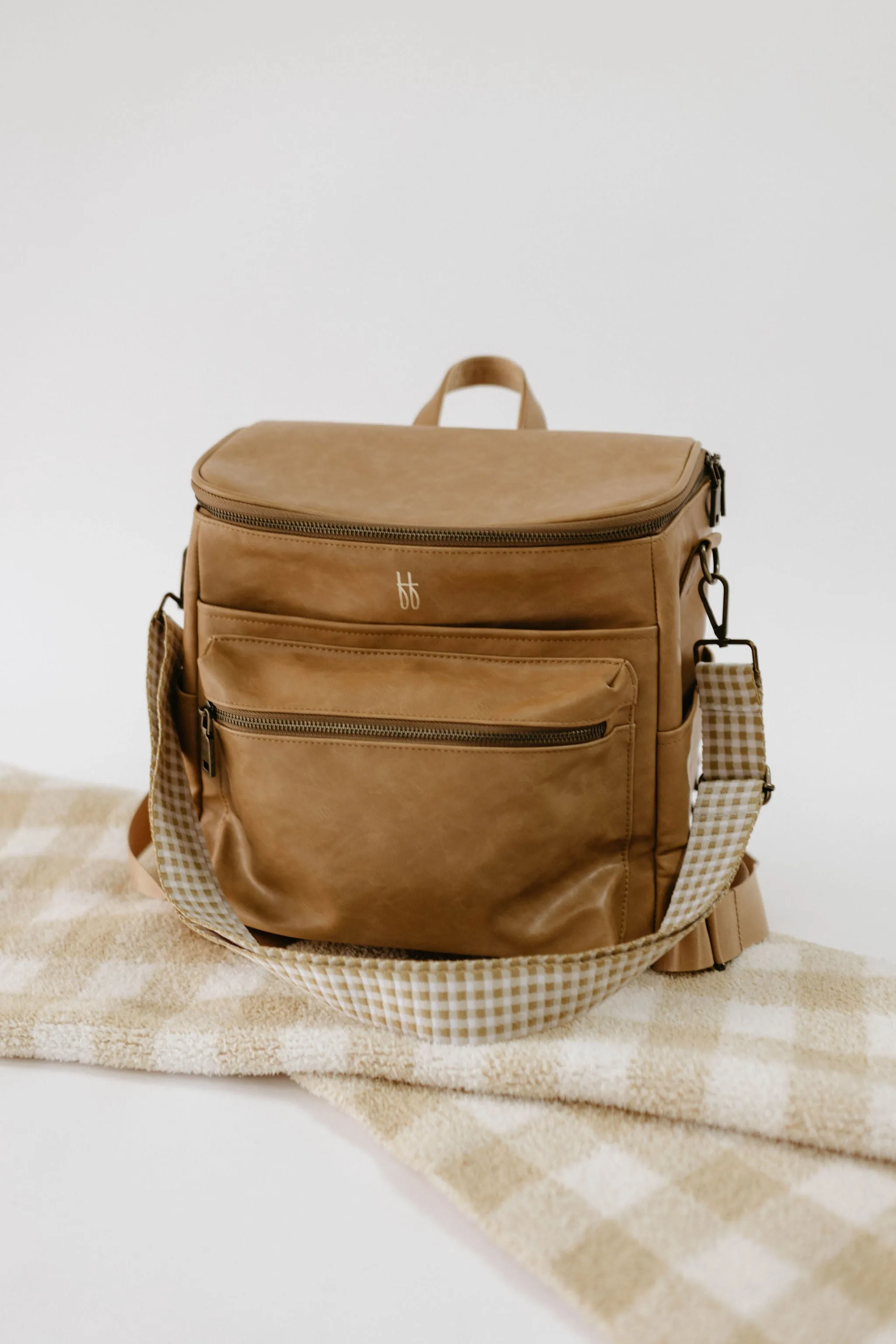 Cognac | Forever French Diaper Bag