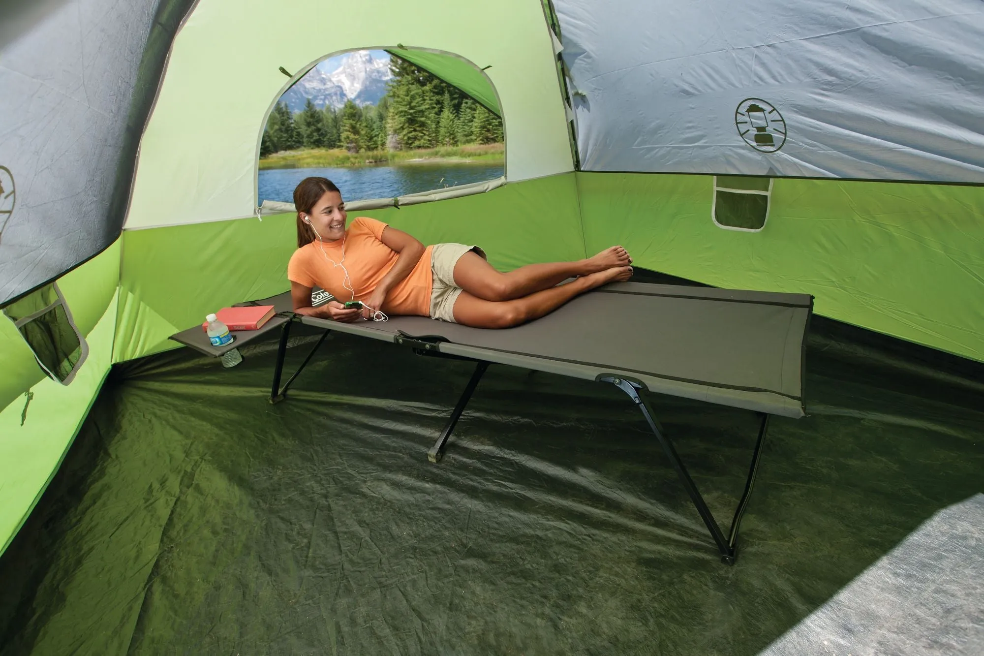 Coleman Steel Packaway Camp Bed