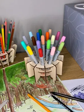 Colouring pen/Pencil Holder-straight