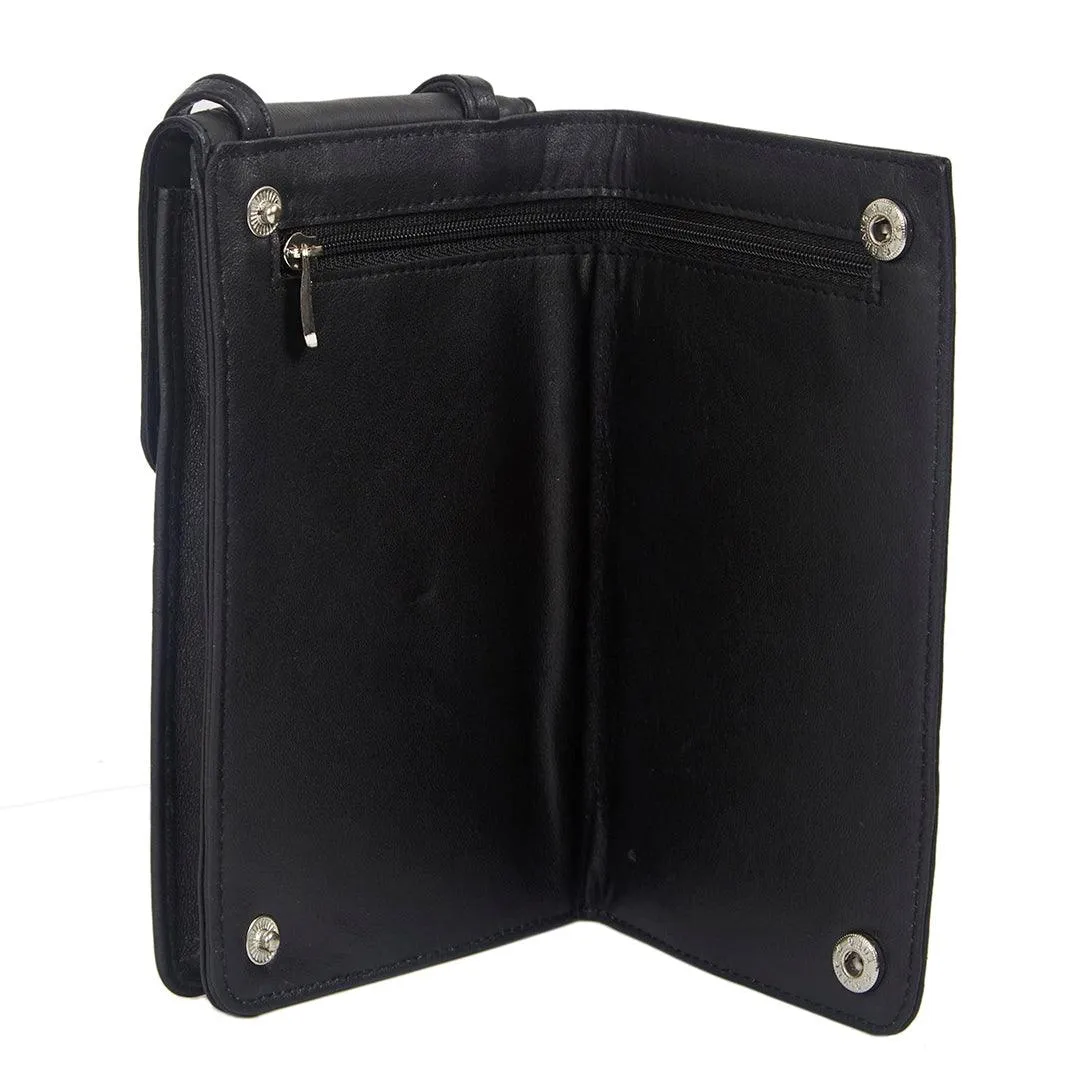 Combo of Laptop Folio Bag, Rfid Guarded (protected)passport Holder & LT Rfid guarded(protected) wallet.