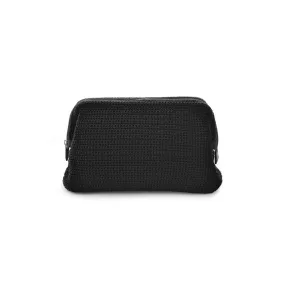 Cosmetic Bag | Black | Crochet