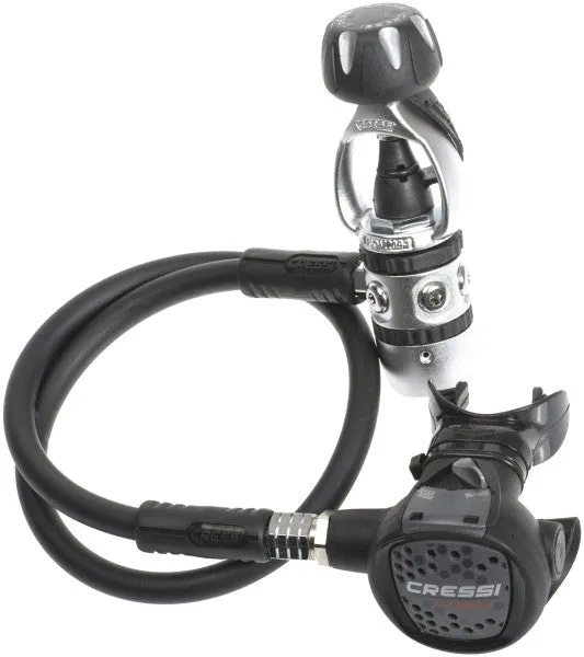 Cressi Patrol BCD Scuba Diving Gear w/ AC2 Compact Regulator, Compact Octo, Mini Console PD2 & GupG Regulator Bag